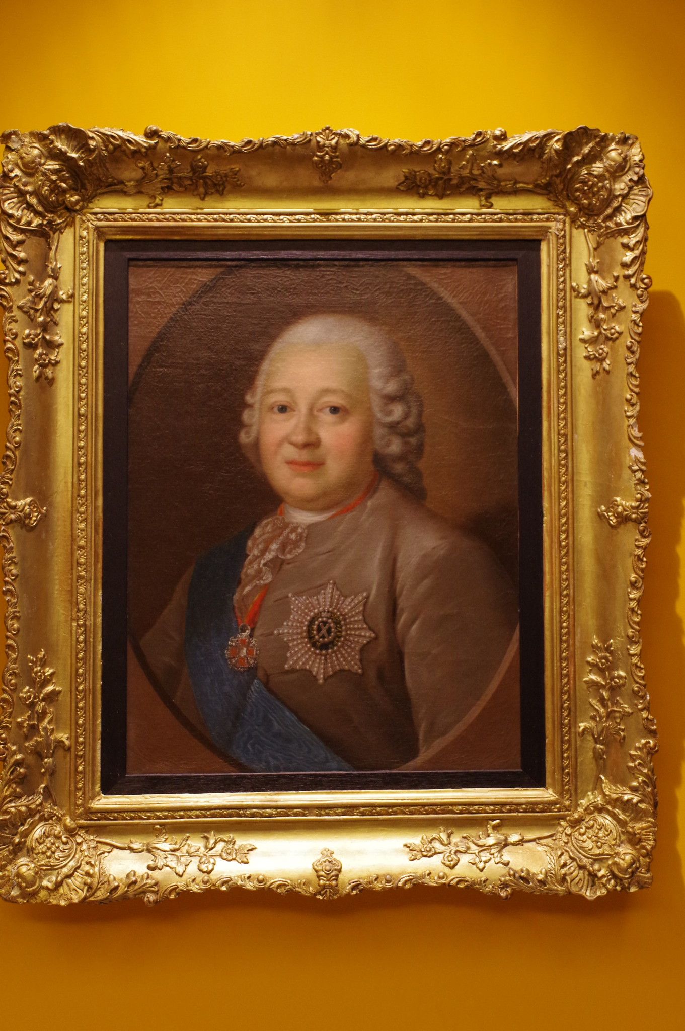 Портрет графа Никиты Ивановича Панина. Фёдор Степанович Рокотов. 1760-е. Холст, масло. Государственный музей-заповедник «Царицыно»