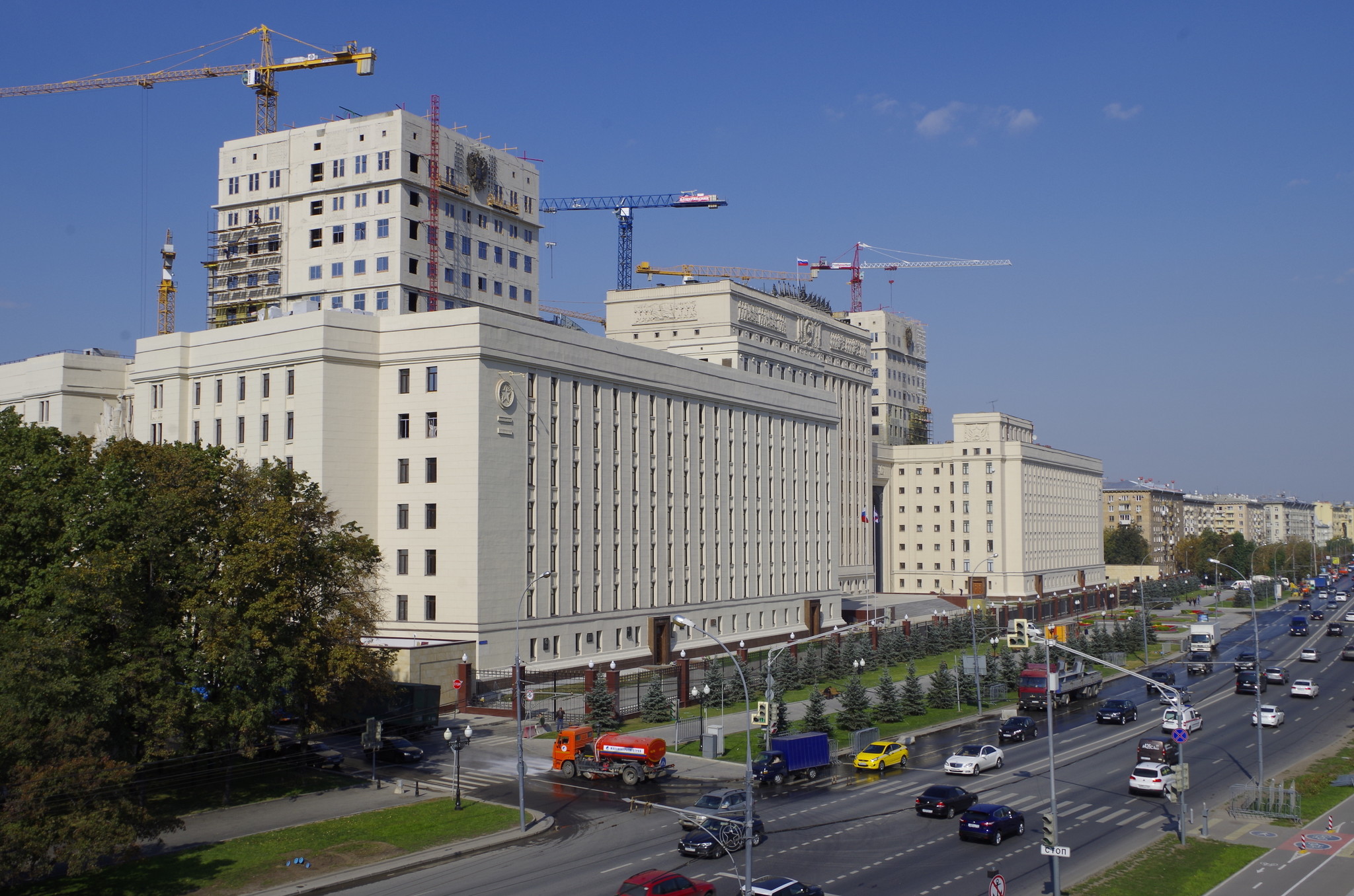 Национальный центр управления обороной Российской Федерации (Фрунзенская набережная, дом 22)