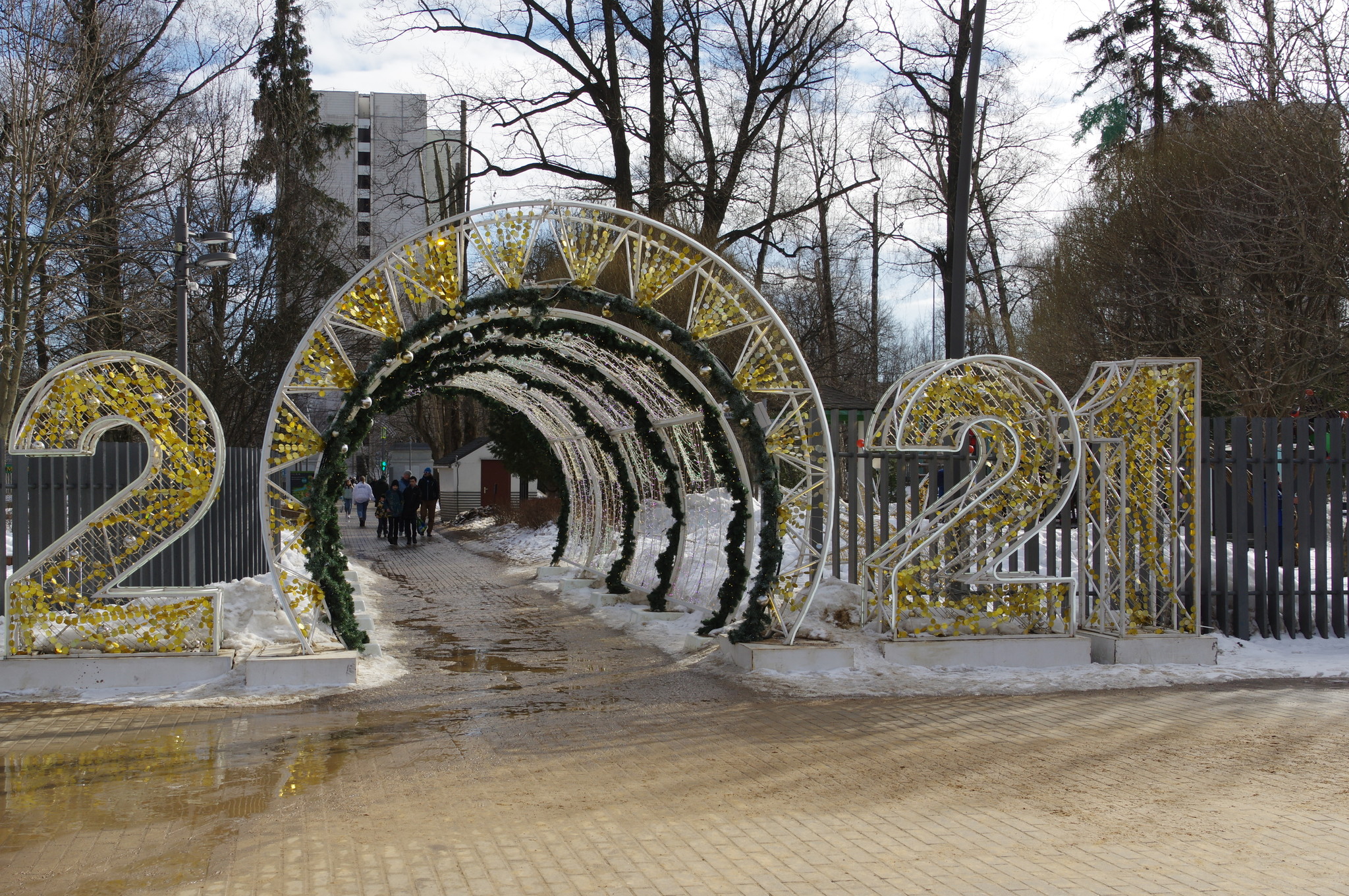 В Лианозовском парке культуры и отдыха