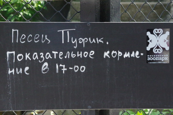 В Московском зоопарке
