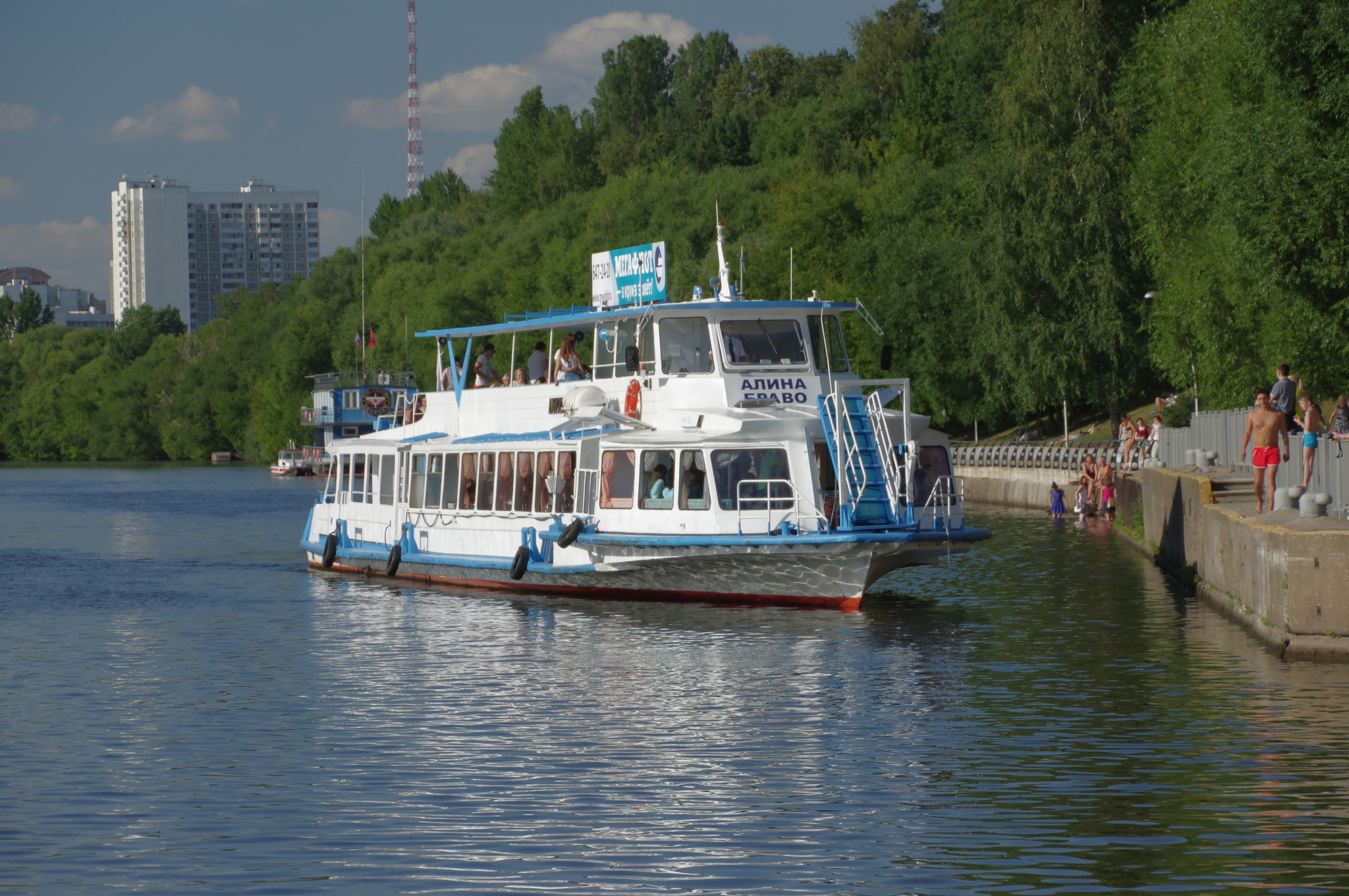 Теплоход «Алина-Браво» (Проект: Р-51Э, тип «Москва»)