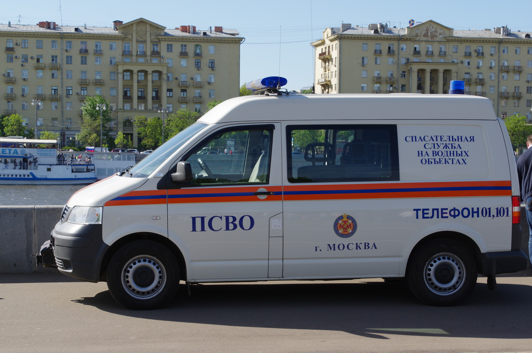 Автомобиль Спасательной службы на водных объектах