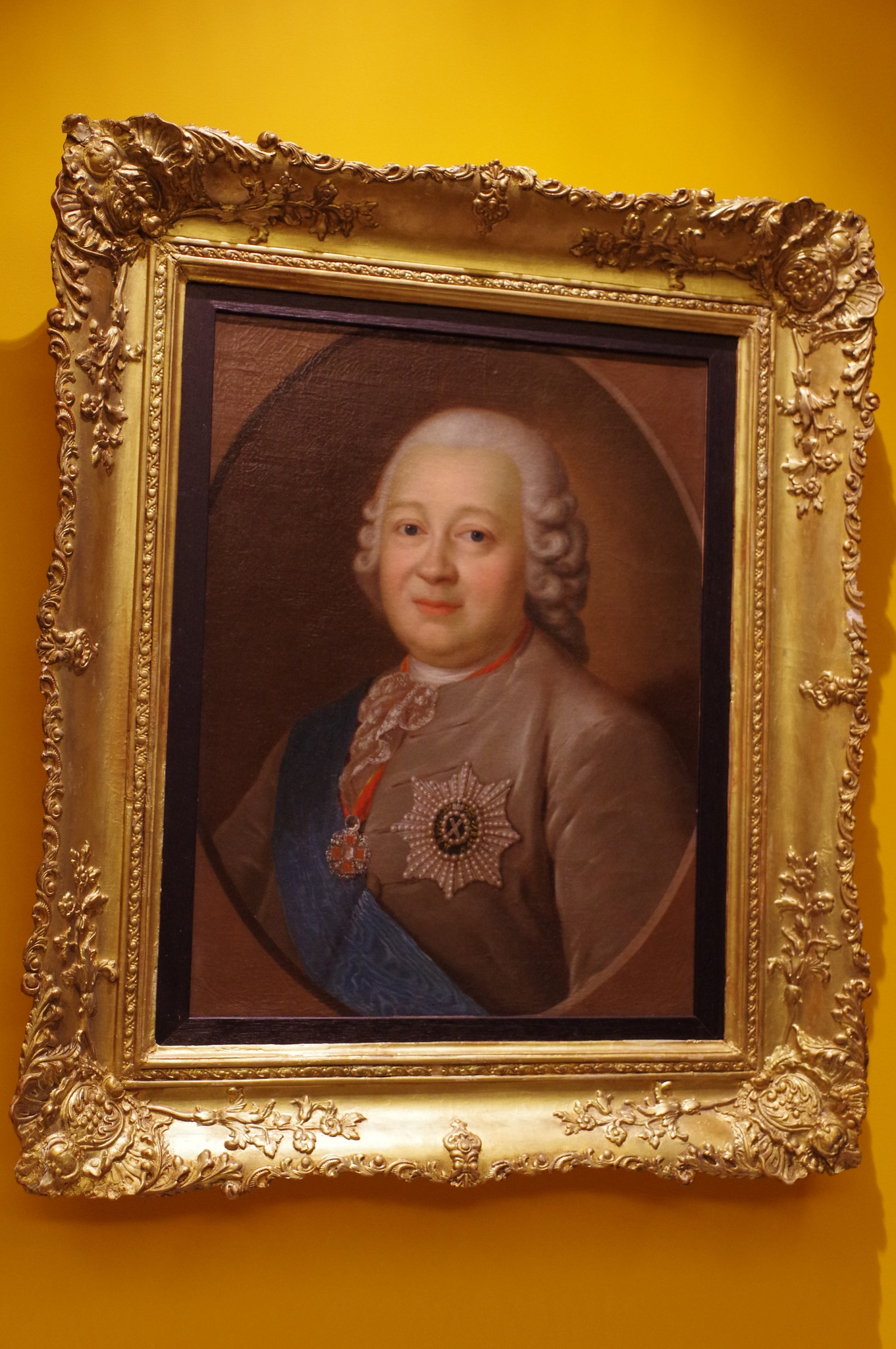 Портрет графа Никиты Ивановича Панина. Фёдор Степанович Рокотов. 1760-е. Холст, масло. Государственный музей-заповедник «Царицыно»