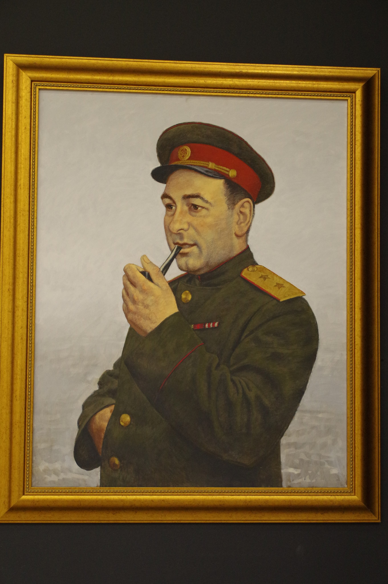 Портрет Пантелеймона Кондратьевича Пономаренко 2010 г. Холст, масло. Коротков Н.Н. Музей Победы