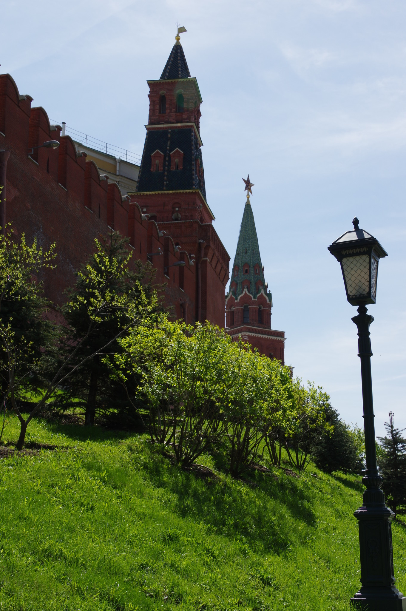 У Московского Кремля