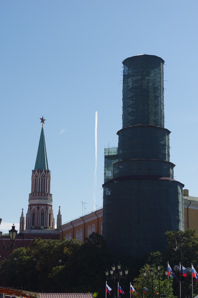 Реставрация стен и башен Московского Кремля