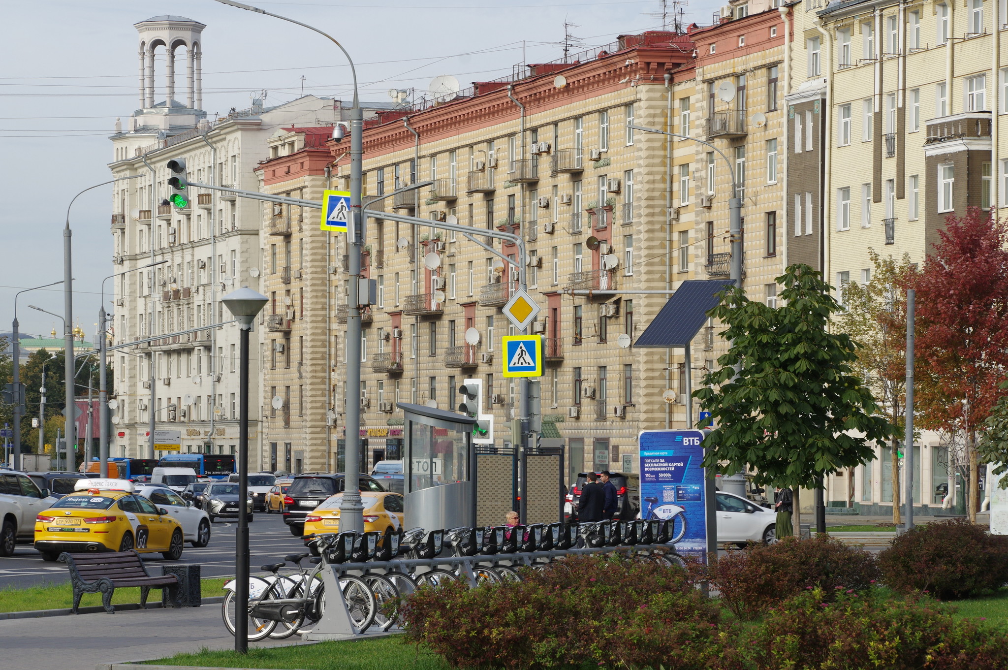 Станция велопроката (Якиманский проезд)