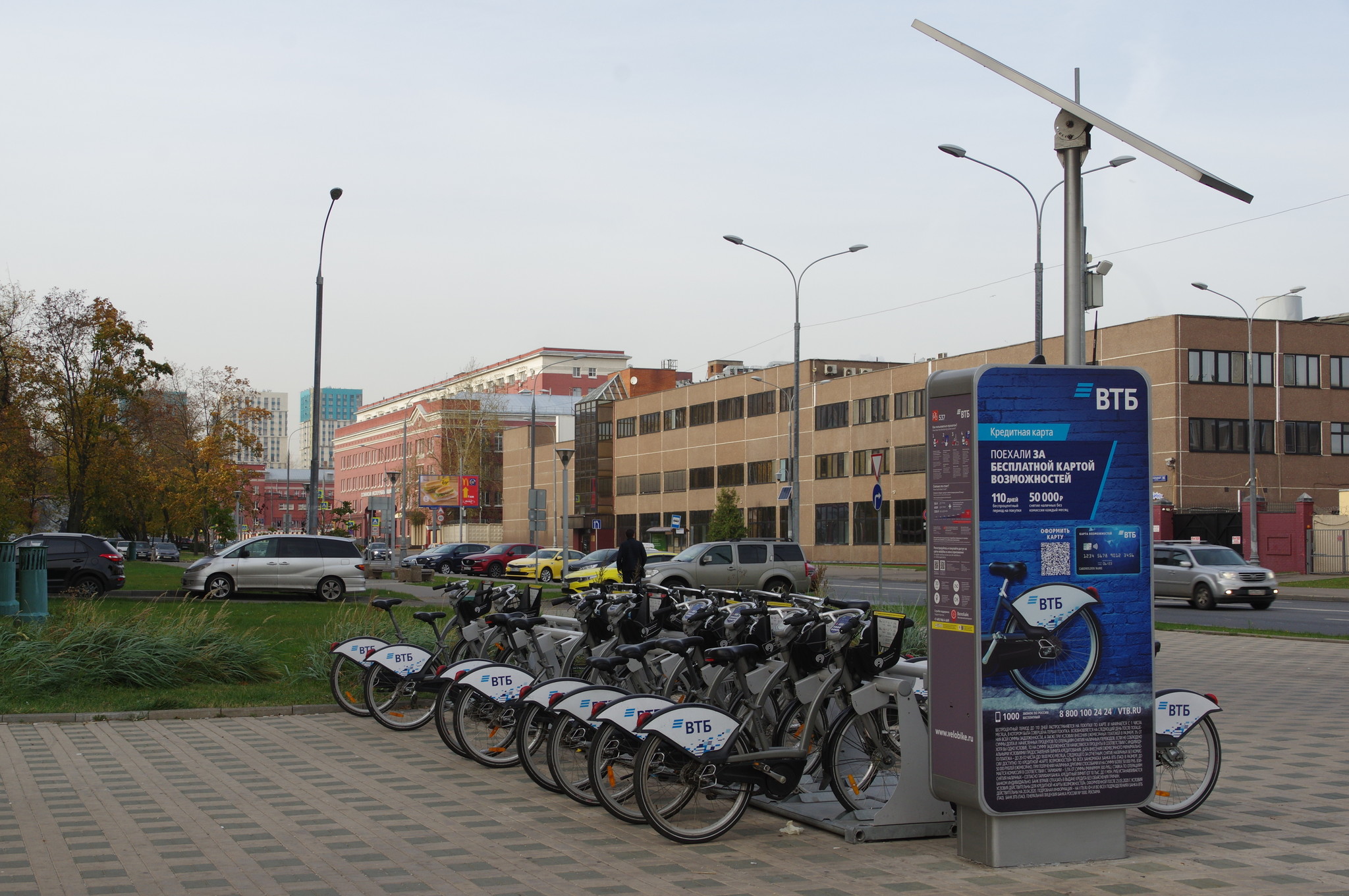 Станция велопроката № 537 (Огородный проезд)