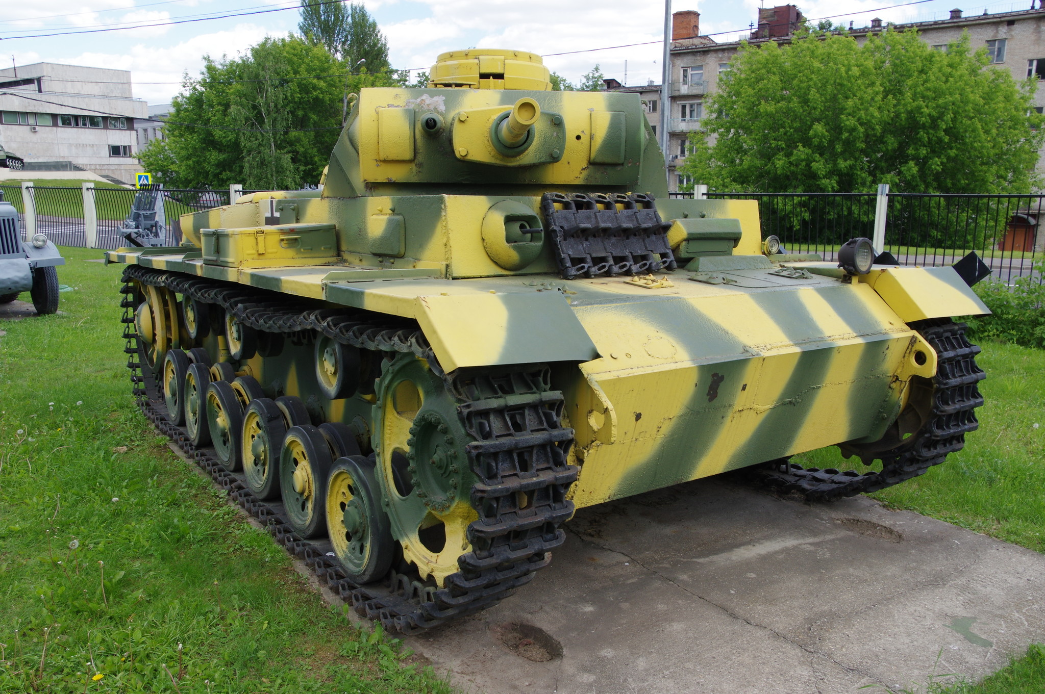 Средний танк PzKpfw III Ausf. L (Центральный музей Великой Отечественной войны 1941-1945 гг.)