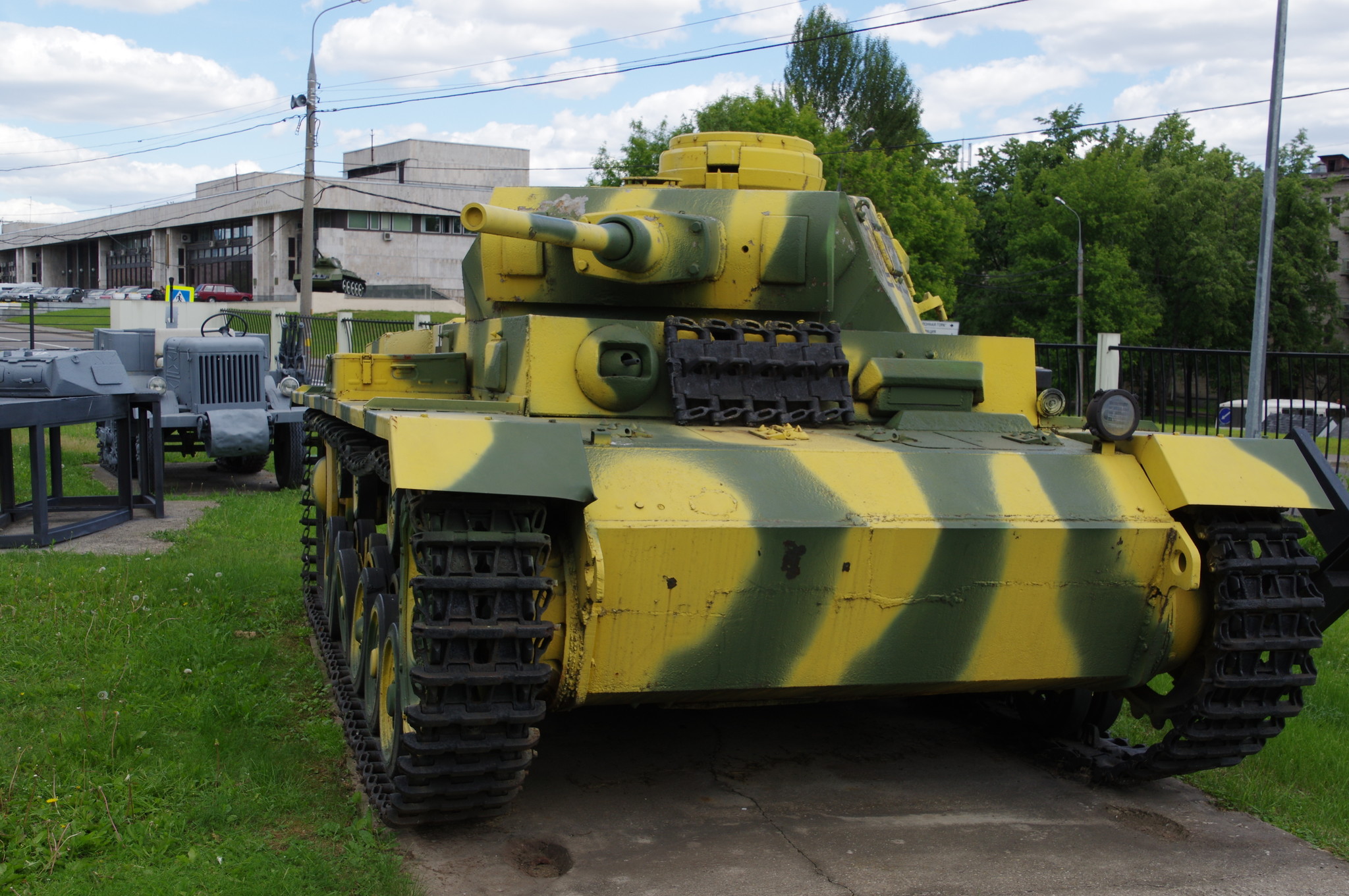 Средний танк PzKpfw III Ausf. L (Центральный музей Великой Отечественной войны 1941-1945 гг.)