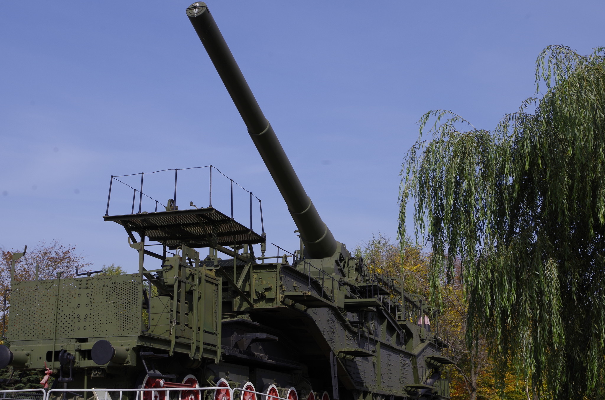 Сверхтяжёлая железнодорожная артиллерийская система TM-III-12 (Музей Победы)