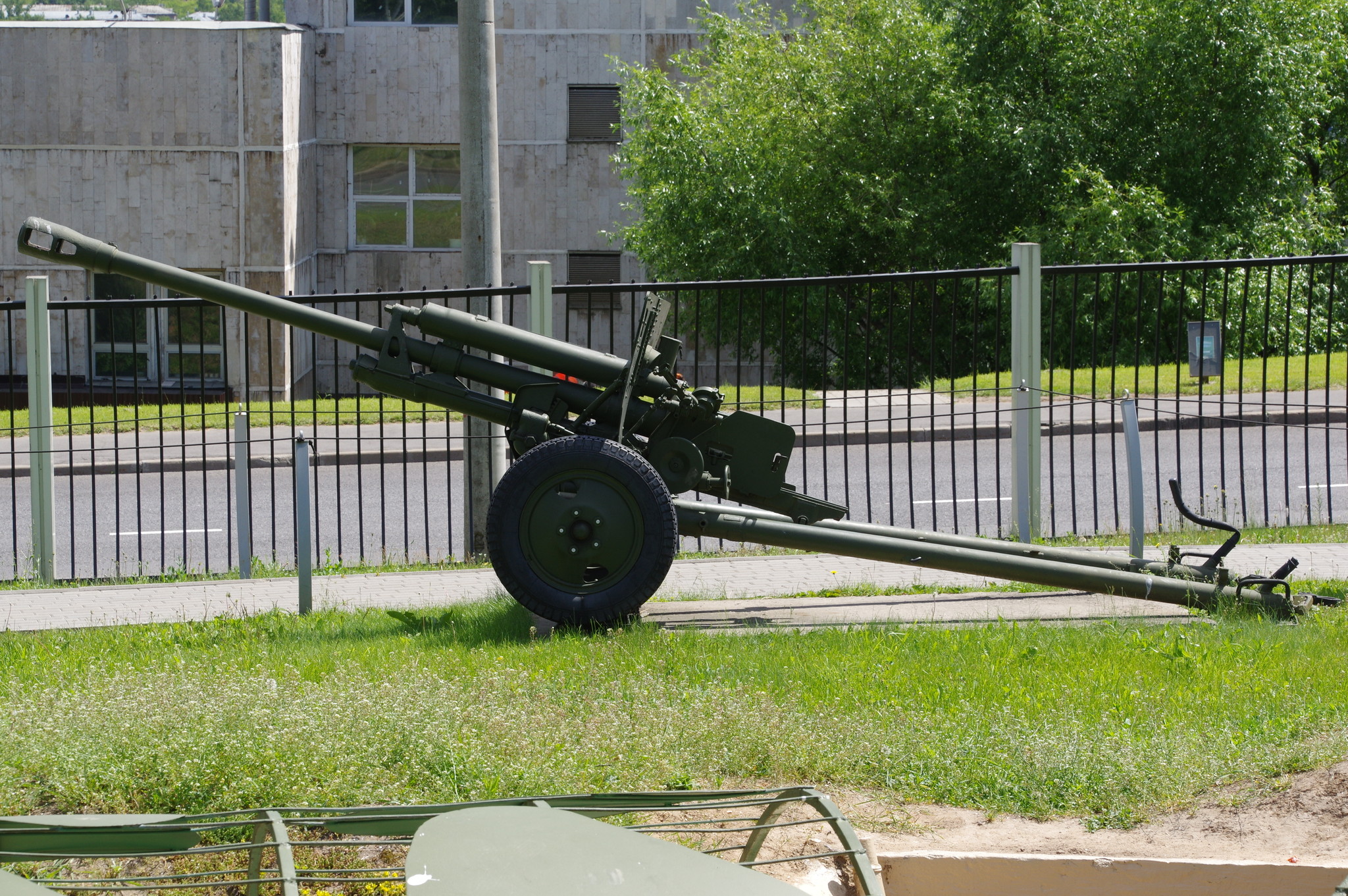 76-мм дивизионная пушка образца 1942 года (ЗИС-3) в экспозиции Центрального музея Великой Отечественной войны 1941-1945 гг.