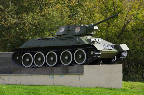 Танк Т-34-76 (Центральный музей Великой Отечественной войны 1941-1945 гг.)