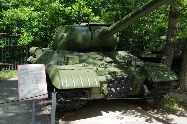 Тяжёлый танк ИС-2 в Центральном музее Великой Отечественной войны 1941-1945 гг.