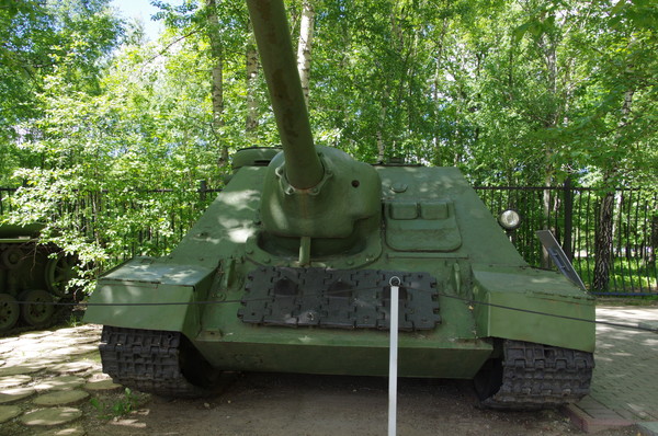 Самоходная артиллерийская установка СУ-100 в Центральном музее Великой Отечественной войны 1941-1945 гг.