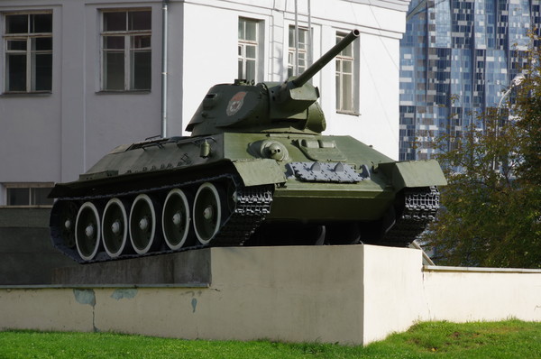 Средний танк Т-34-76 (Центральный музей Великой Отечественной войны 1941-1945 гг.)