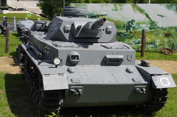 Макет среднего танка Т-IV (Pz.Kpfw.IV Ausf.F) Центральный музей Великой Отечественной войны 1941-1945 гг.