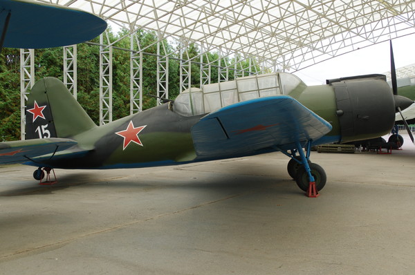 Копия самолёта Су-2 в экспозиции Центрального музея Великой Отечественной войны 1941-1945 гг.