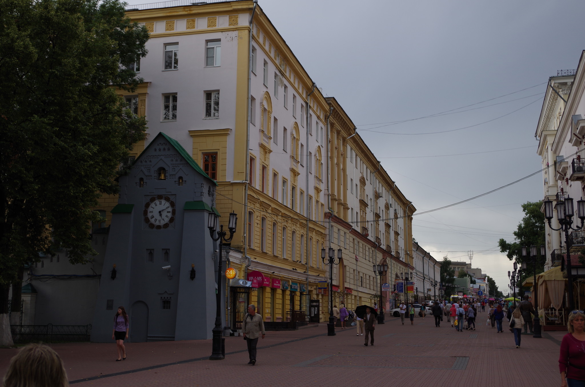 Большая Покровская улица в Нижнем Новгороде