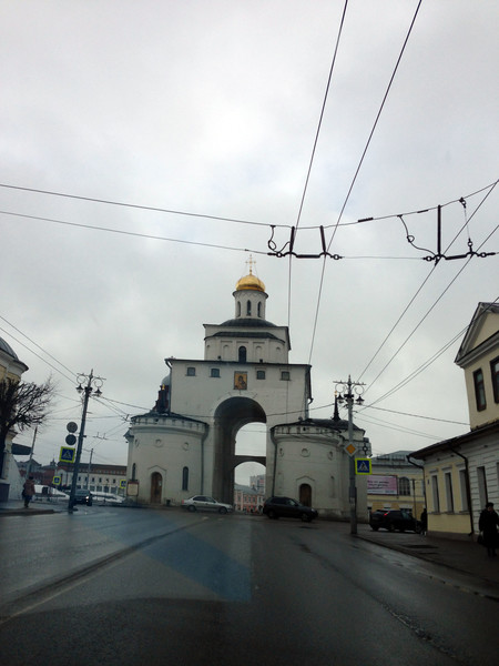 Золотые ворота в городе Владимире