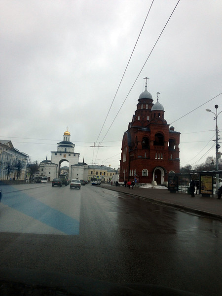 Золотые ворота в городе Владимире