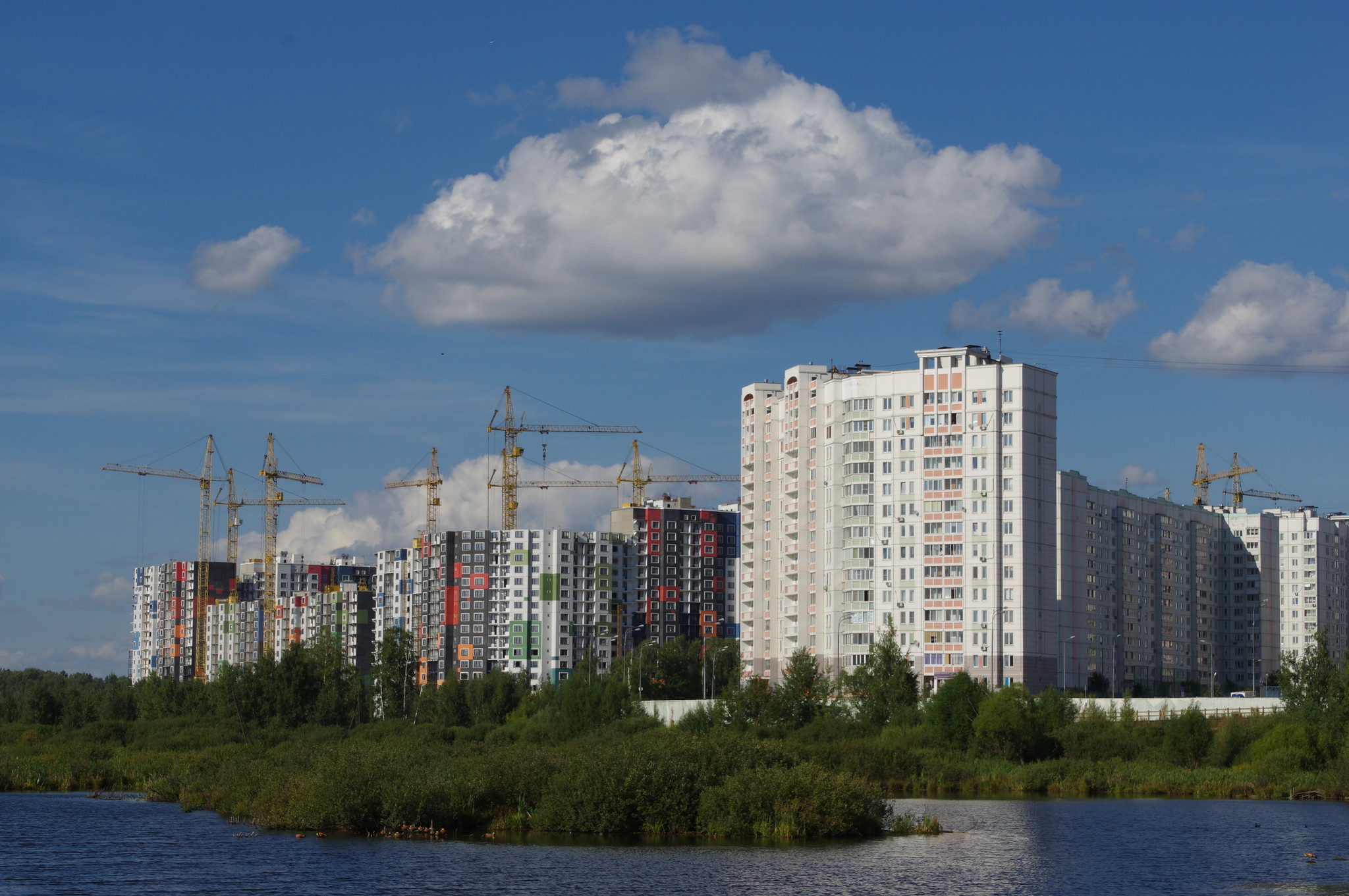 Cтроительство жилых домов с нежилым первым этажом по адресу: г. Москва, СВАО, район Северный, Дмитровское шоссе, владение 167 (1-я очередь)