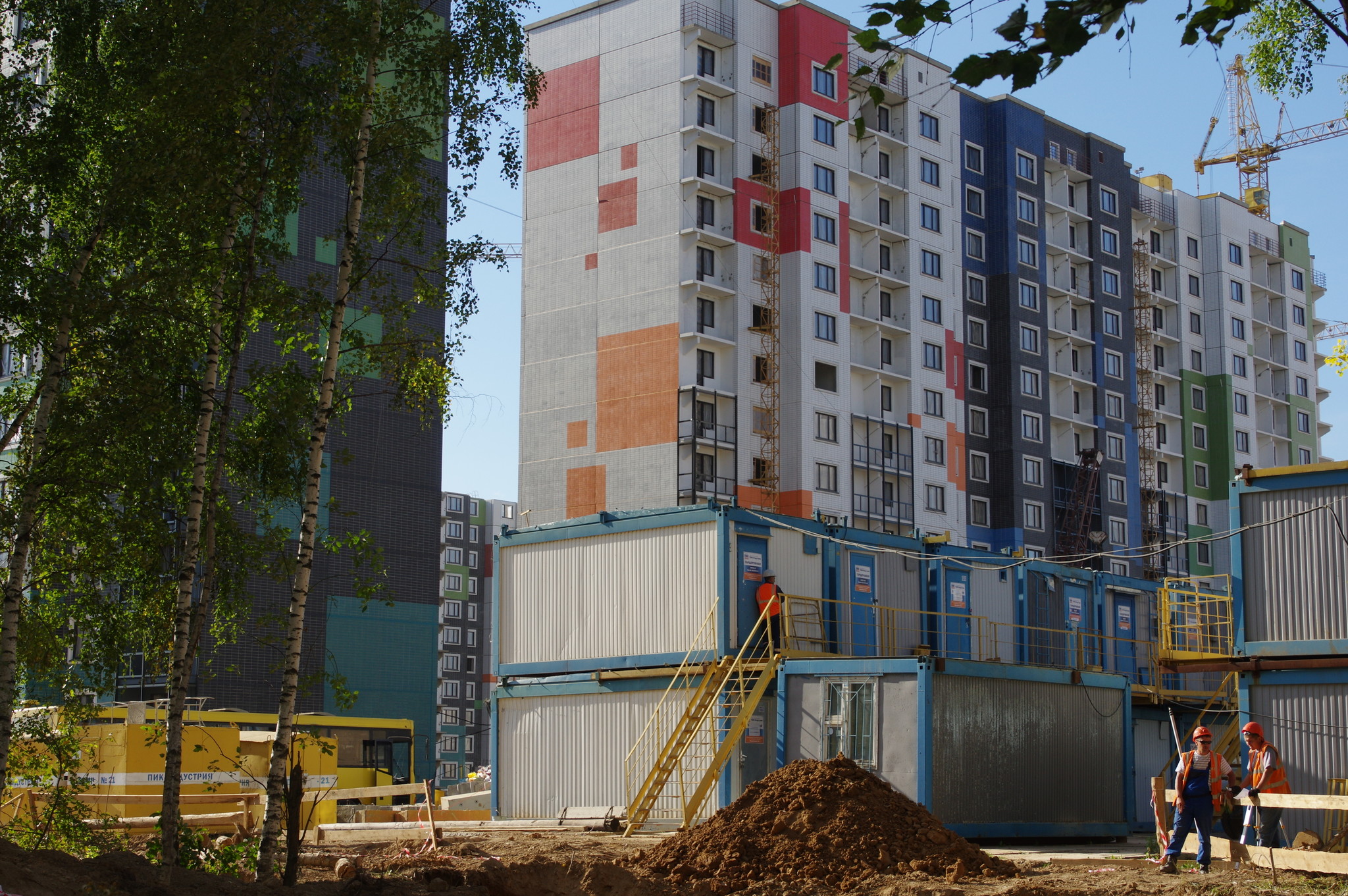 Cтроительство жилых домов с нежилым первым этажом по адресу: г. Москва, СВАО, район Северный, Дмитровское шоссе, владение 167 (1-я очередь)