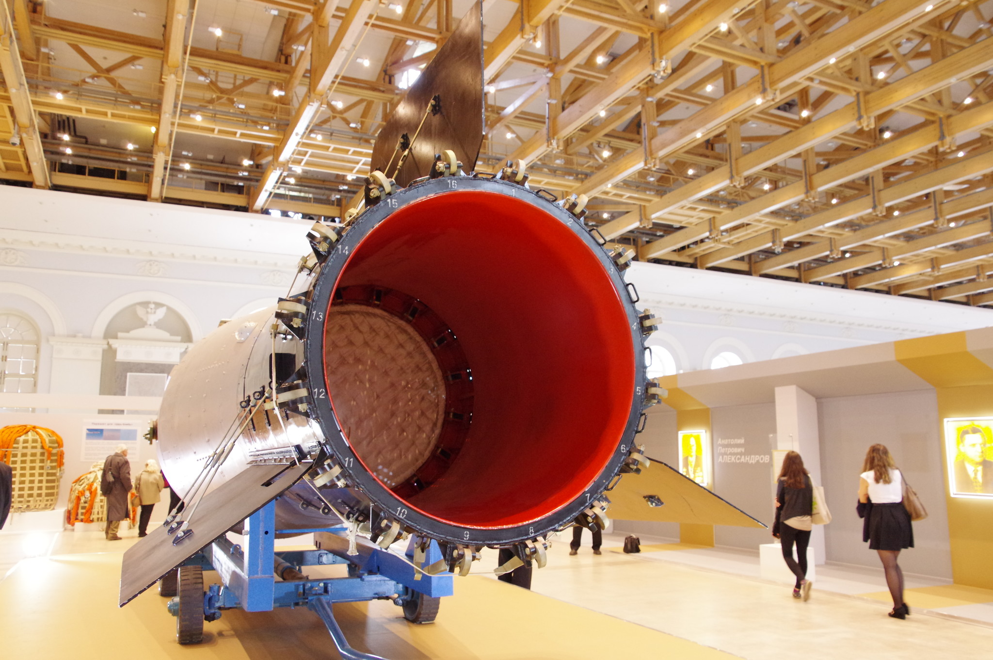 Макет термоядерной бомбы АН602, находящийся в Саровском ядерном центре (РФЯЦ-ВНИИФ)