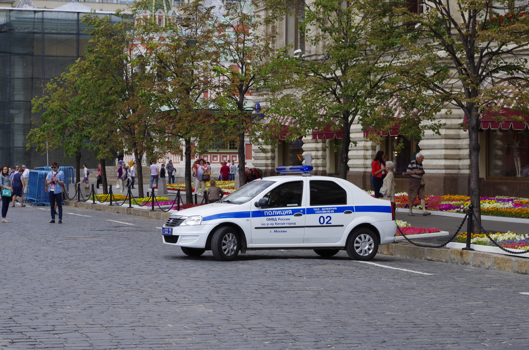 Вид на ГУМ со стороны Красной площади
