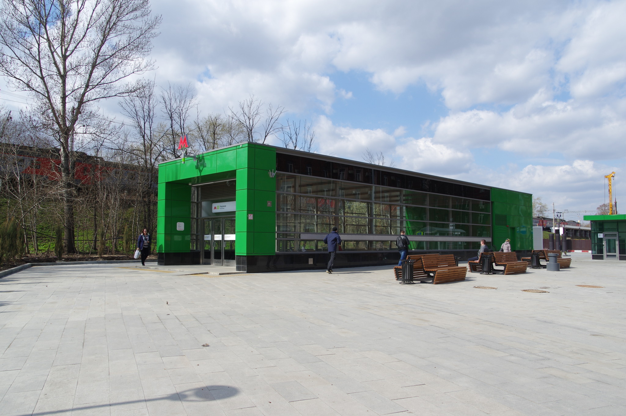Станция «Окружная» Люблинско-Дмитровской линии Московского метрополитена