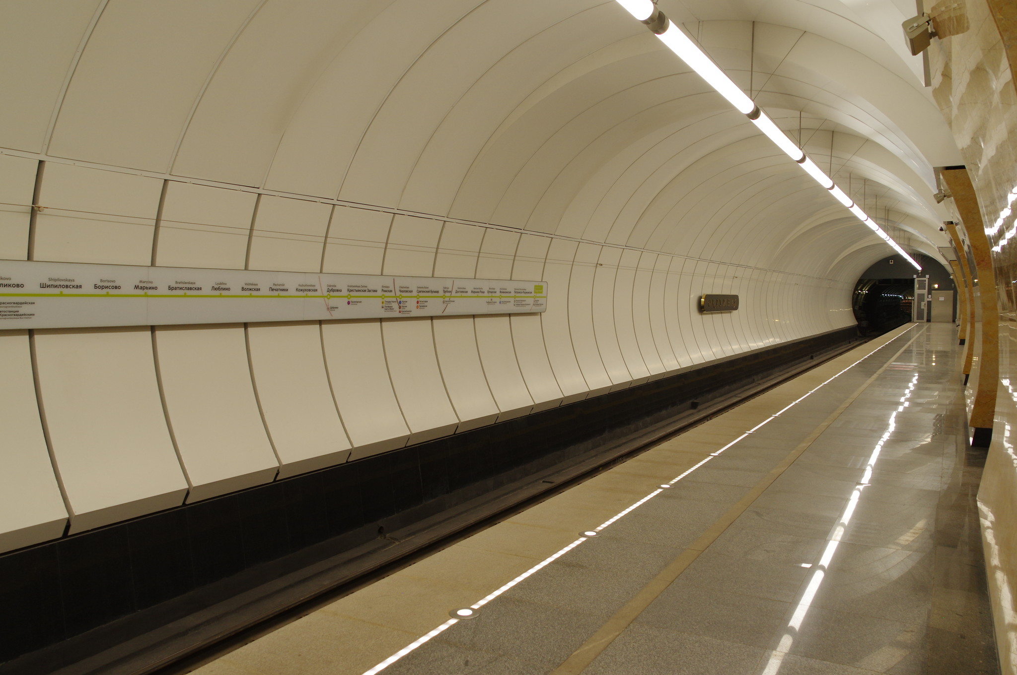 Станция «Окружная» Люблинско-Дмитровской линии Московского метрополитена