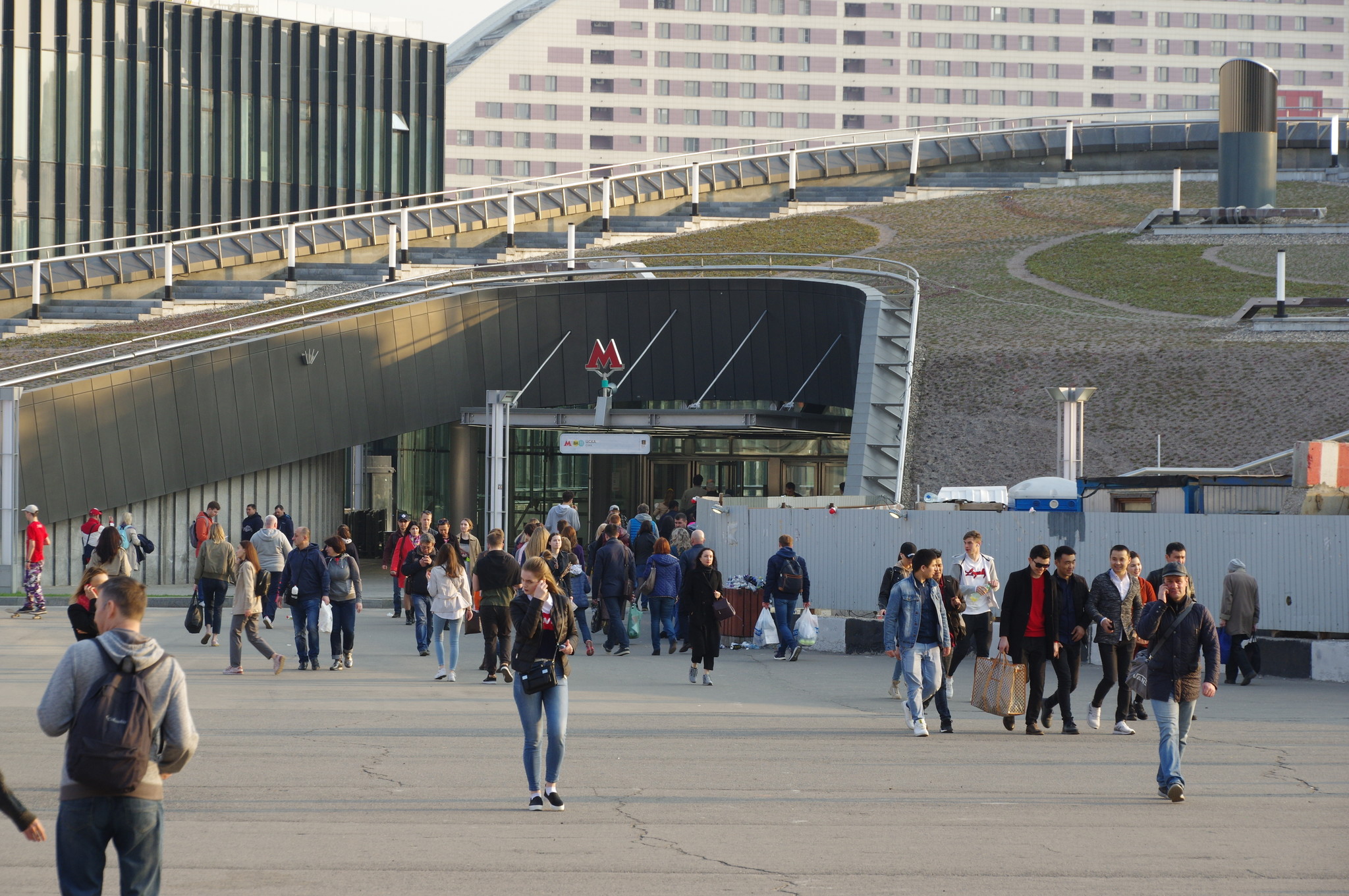 Станция «ЦСКА» Большой кольцевой линии Московского метрополитена