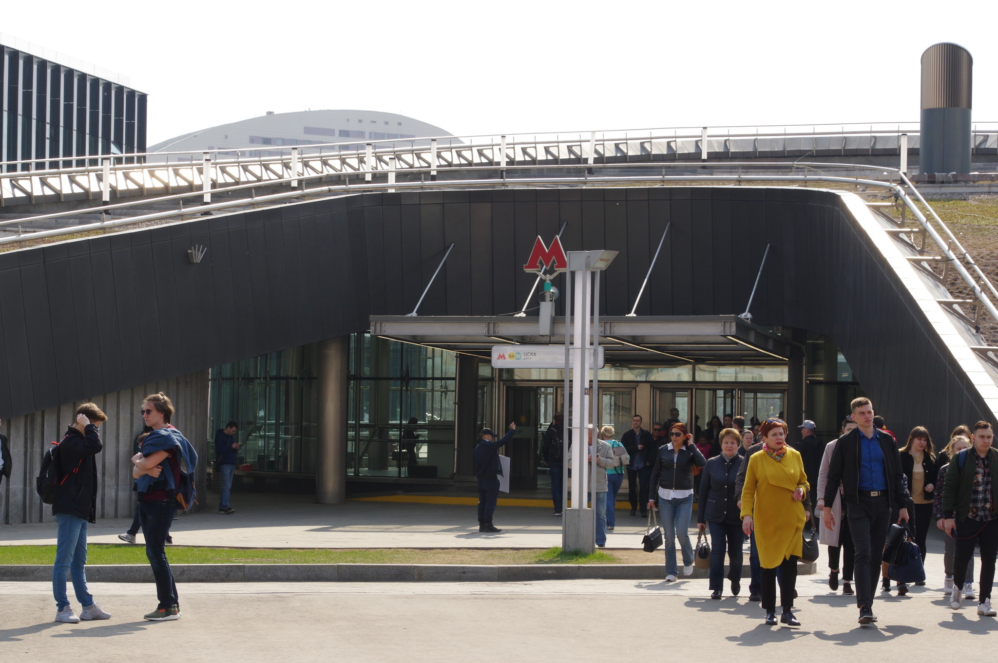 Станция «ЦСКА» Большой кольцевой линии Московского метрополитена