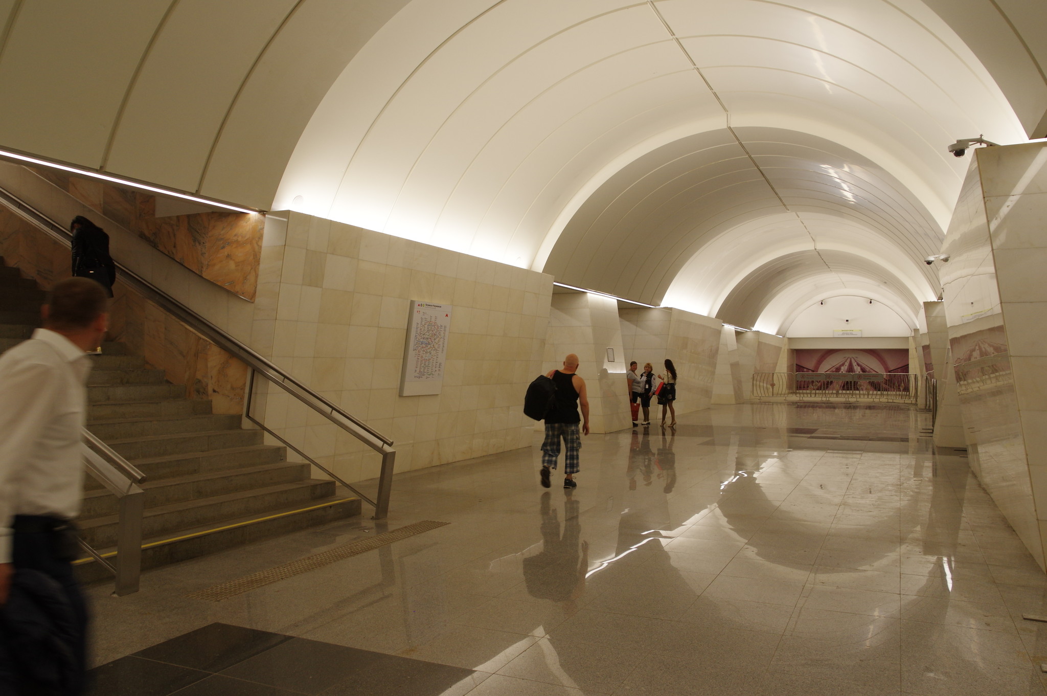 Станция «Петровск-Разумовская» Люблинской-Дмитровской линии Московского метрополитена