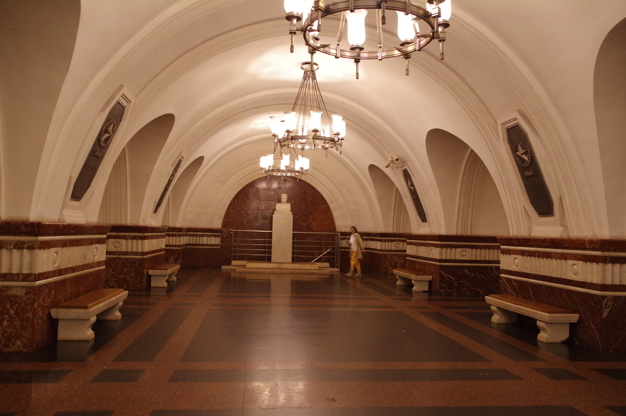Станция «Фрунзенская» Сокольнической линии Московского метрополитена