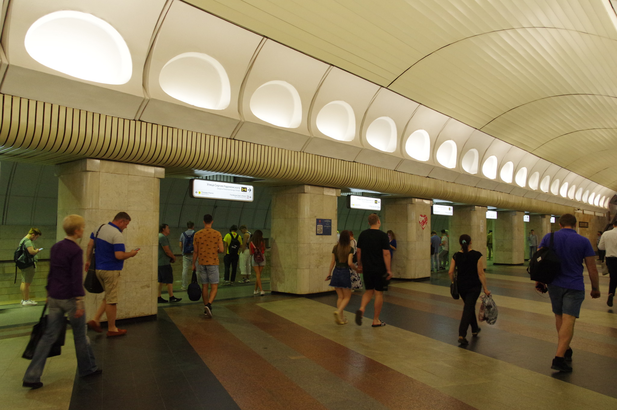 Станция «Римская» Люблинско-Дмитровской линии Московского метрополитена