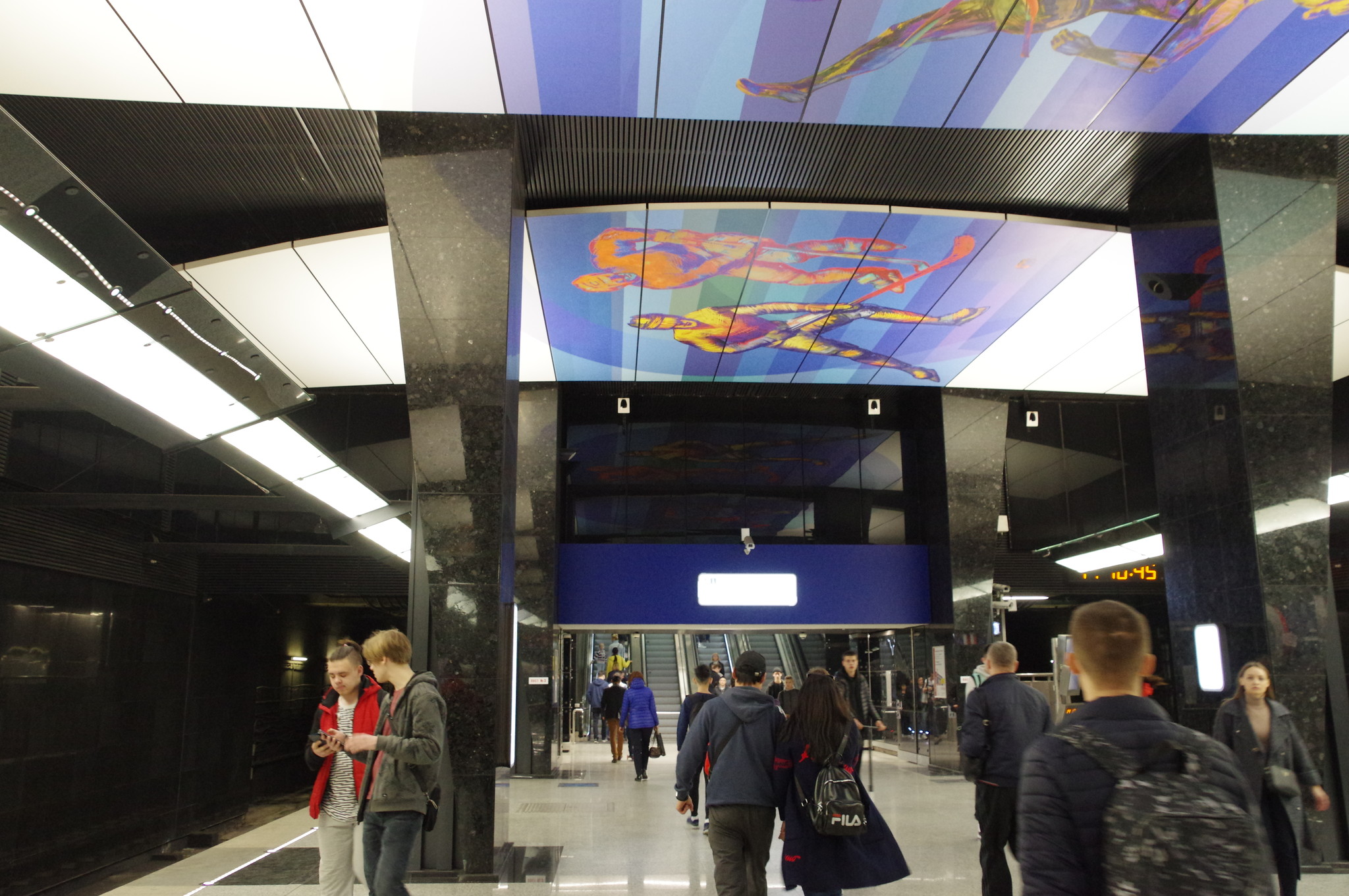Станция «ЦСКА» Большой кольцевой линии Московского метрополитена