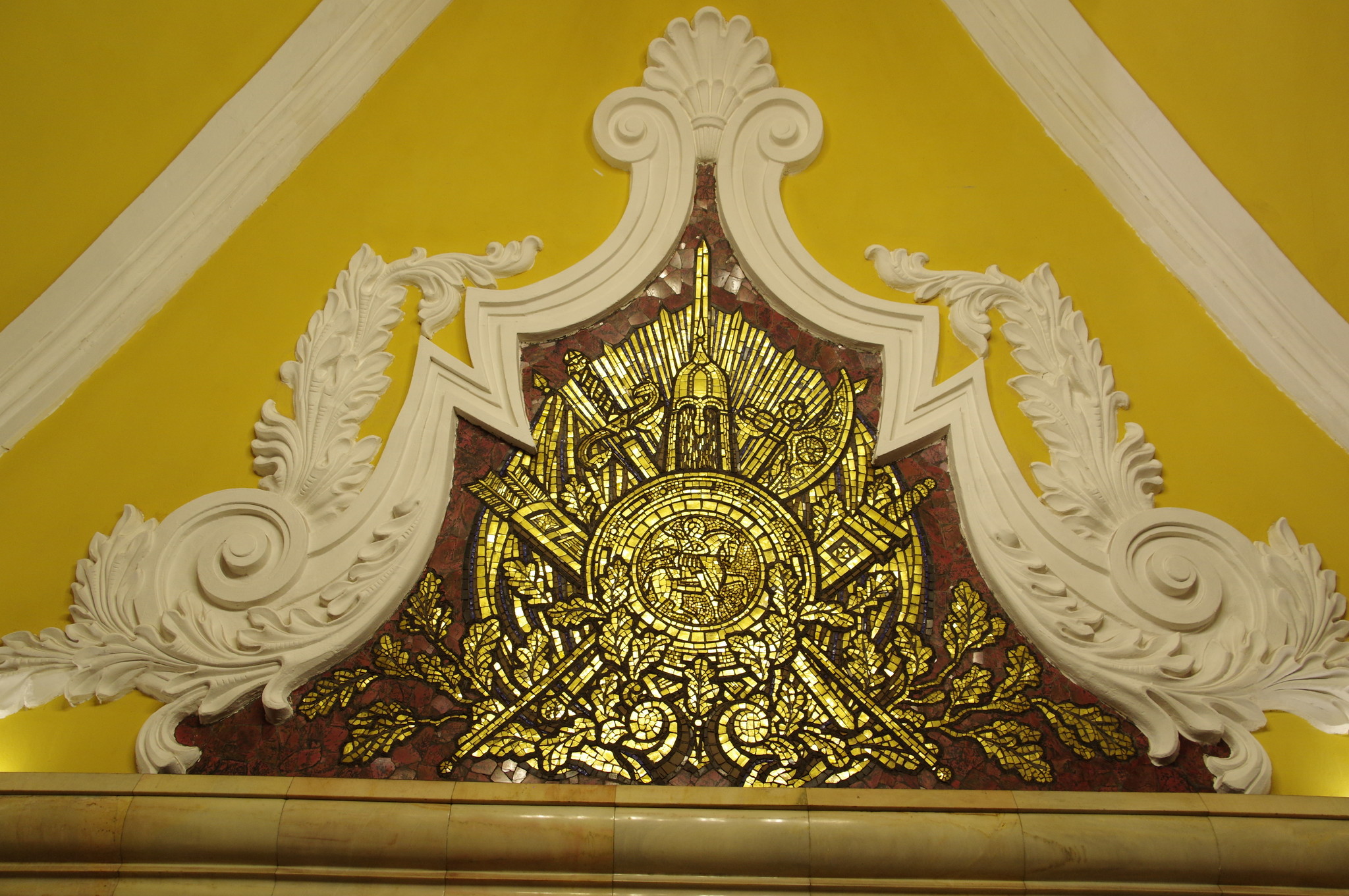 Станция «Комсомольская» Кольцевой линии Московского метрополитена