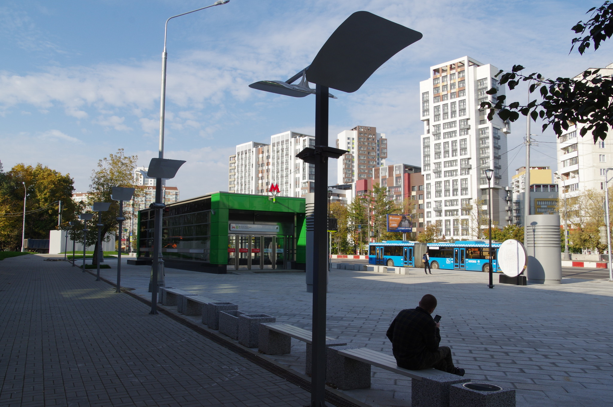 Станция «Верхние Лихоборы» Люблинско-Дмитровской линии Московского метрополитена