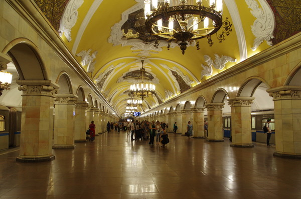 Станция «Комсомольская» Кольцевой линии московского метрополитена