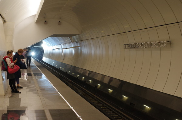 Новая платформа на станции «Петровско-Разумовская» Московского метрополитена