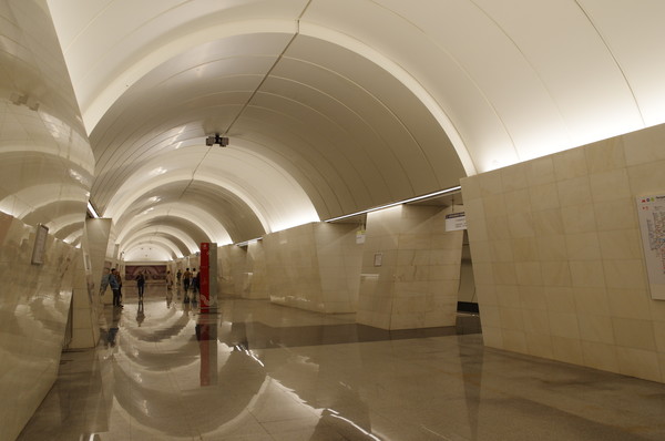 Новая платформа на станции «Петровско-Разумовская» Московского метрополитена