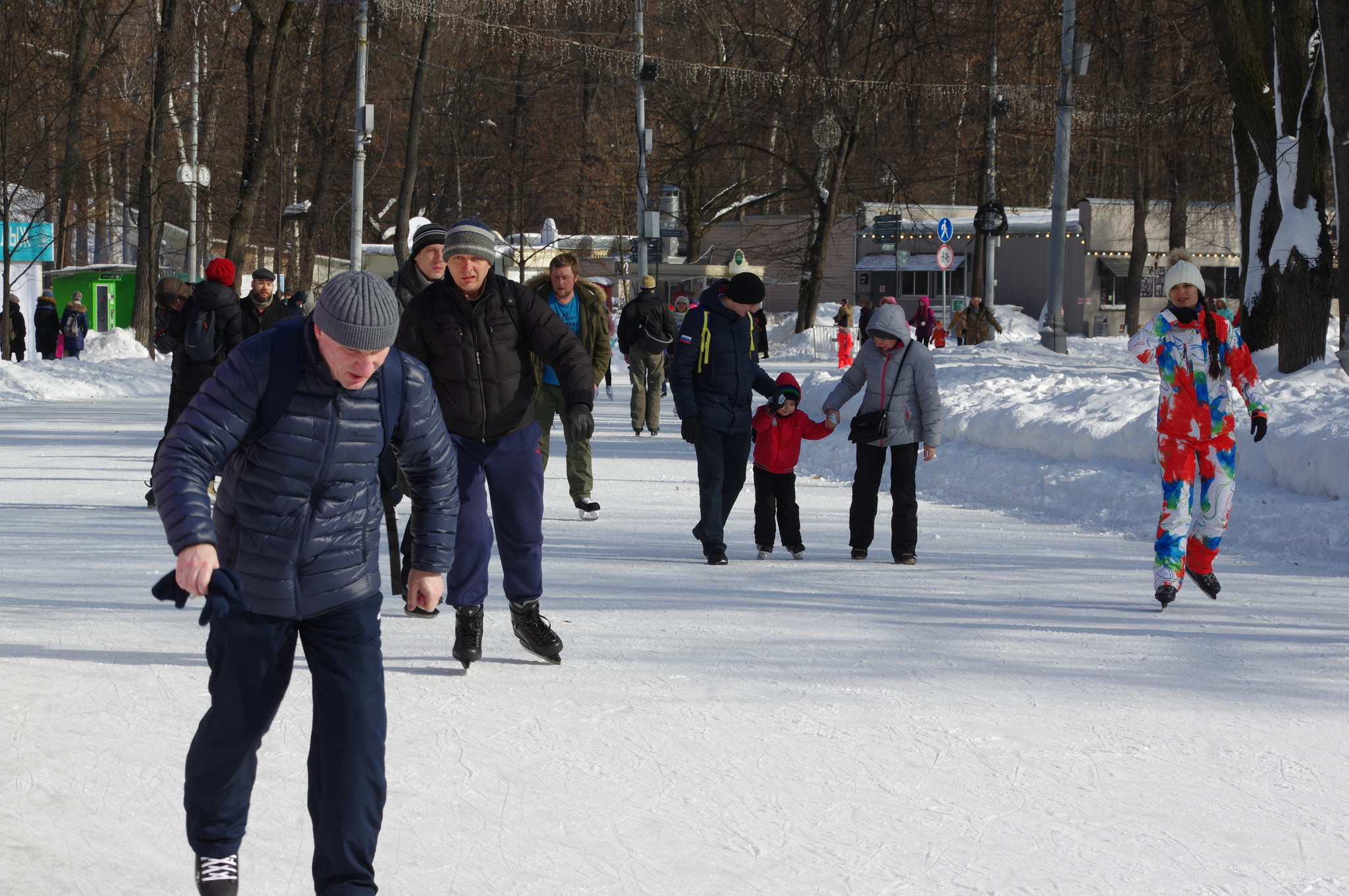 В парке «Сокольники»