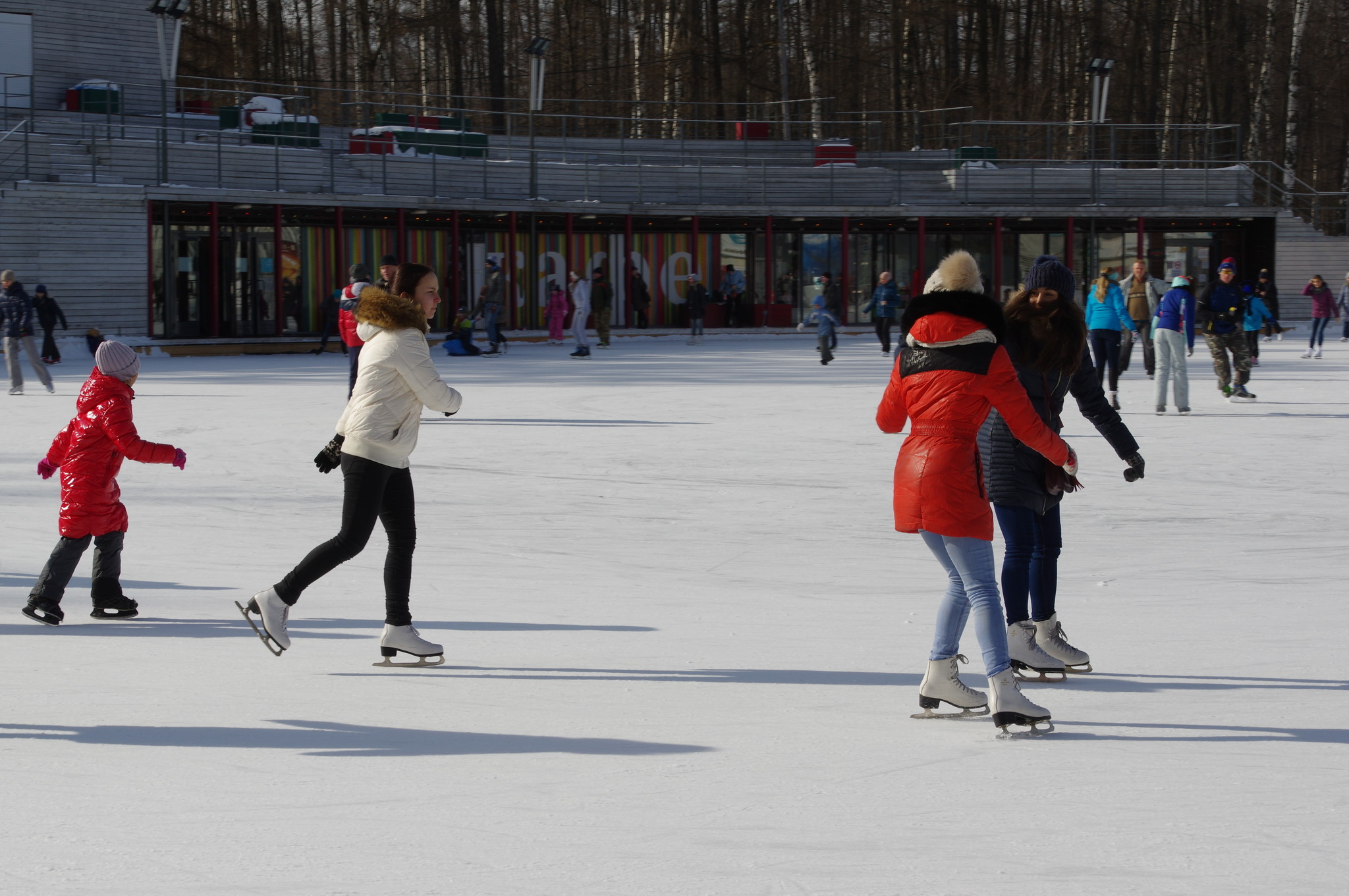 Каток в парке «Сокольники»