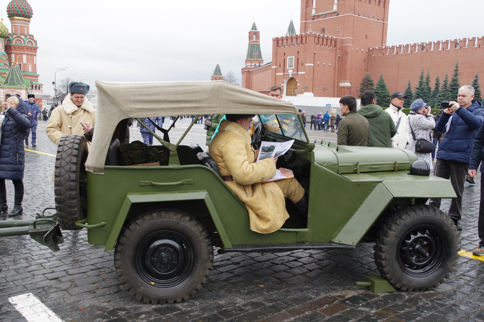 Военный полноприводный легковой автомобиль ГАЗ-67Б