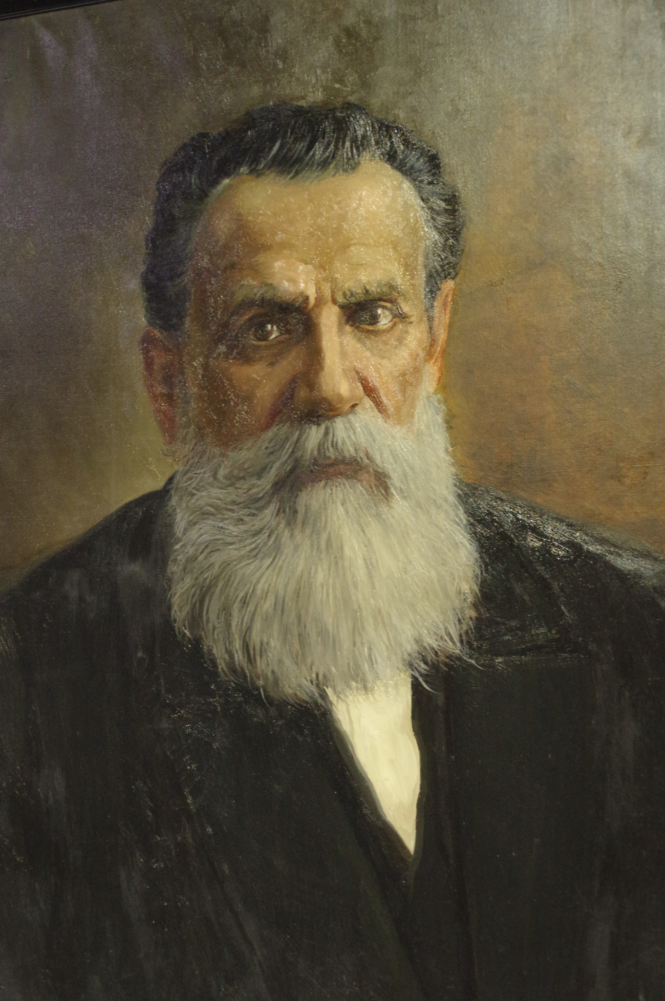 Портрет Михаила Александровича Мензбира. Холст, масло. В.М. Евстафьев. Государственный Дарвиновский музей