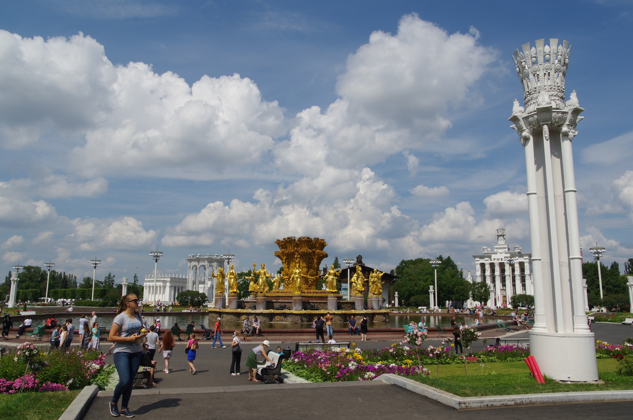 Фонтан «Дружба народов» на ВДНХ