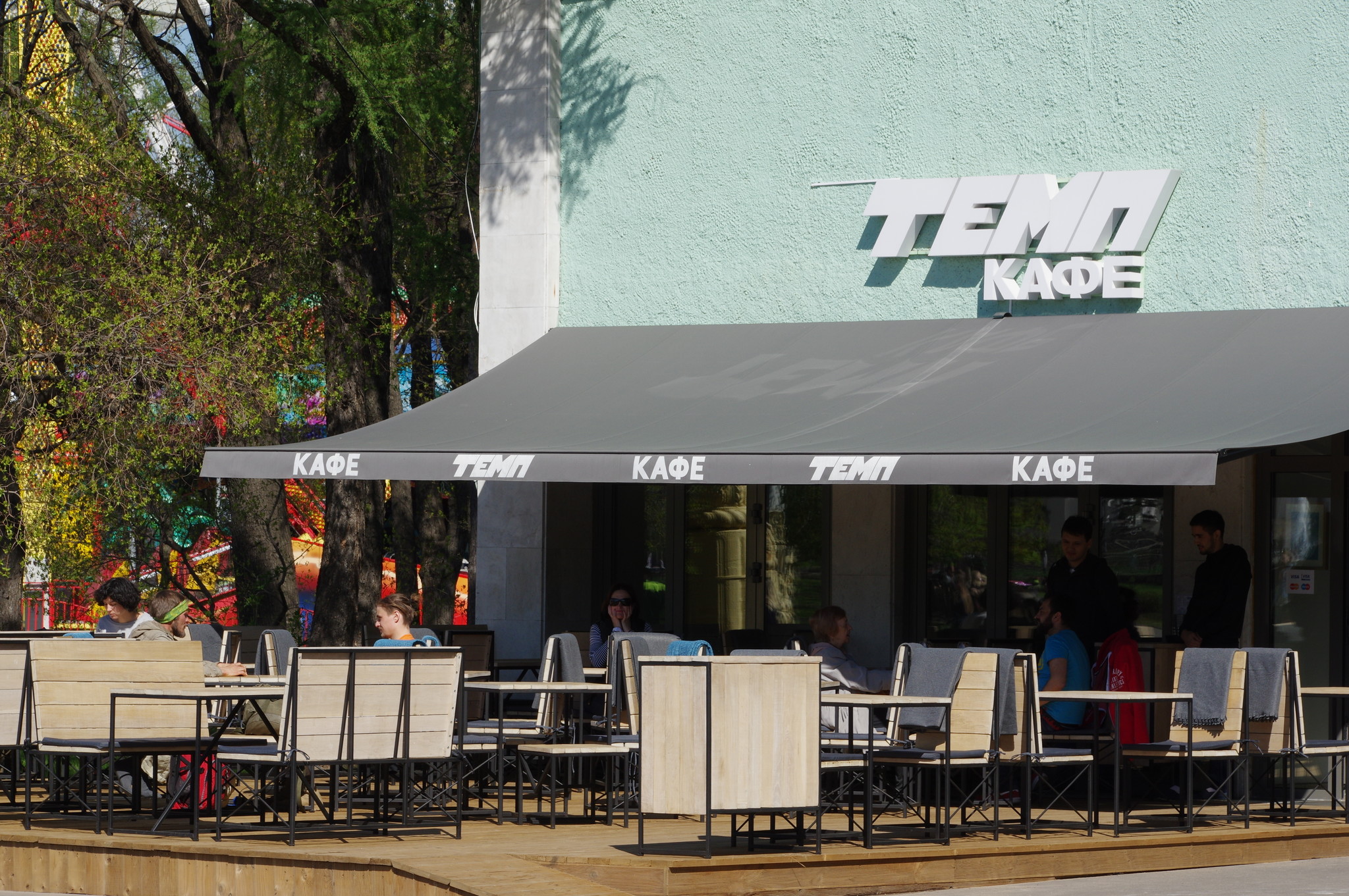 Кафе «Темп» на ВДНХ (Проспект Мира, дом 119 строение 228)