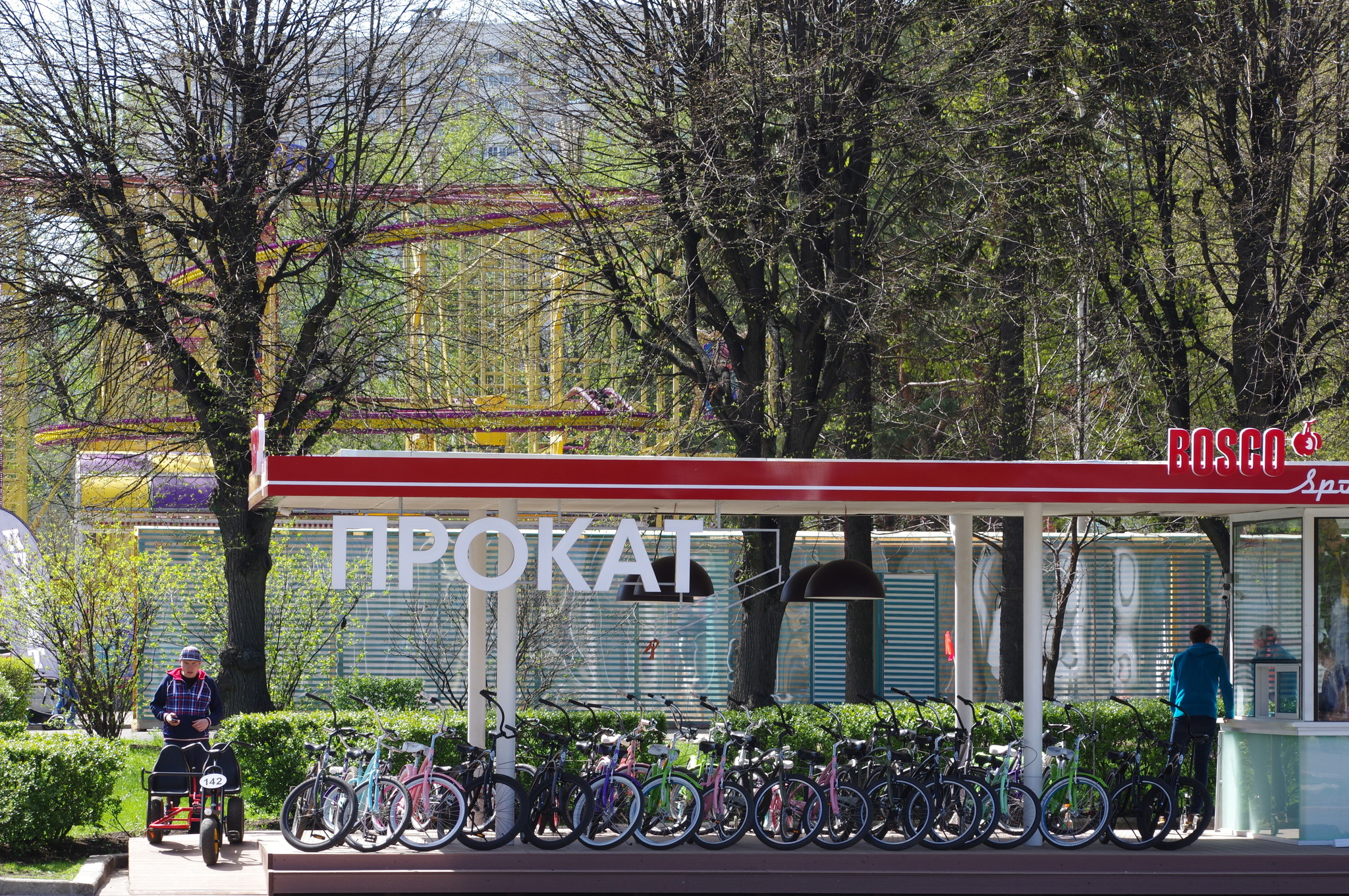 Прокат велосипедов на ВДНХ