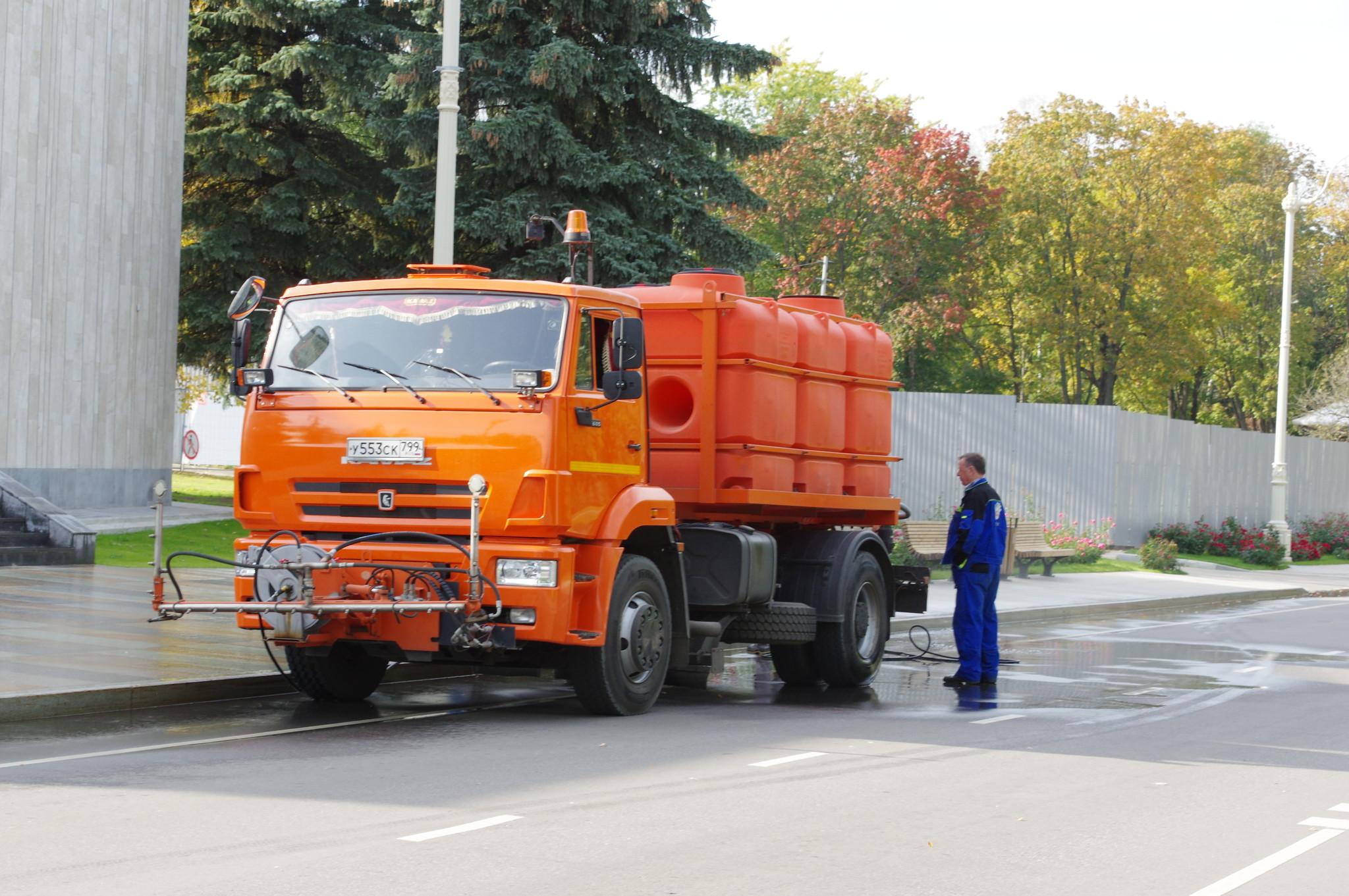 На Кольцевой дороге ВДНХ